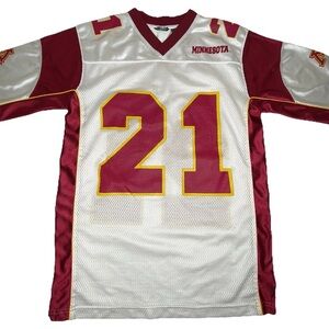 University Of Minnesota Golden Gophers Football Jersey #21 Adult Unisex